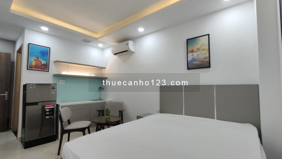 Căn hộ từ 5,2tr hốt căn hộ studio FULL NT mới, 27m2, tầng cao, hầm xe, bảo vệ, trung tâm quận 7