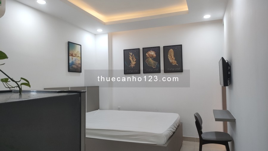 Căn hộ từ 5,2tr hốt căn hộ studio FULL NT mới, 27m2, tầng cao, hầm xe, bảo vệ, trung tâm quận 7