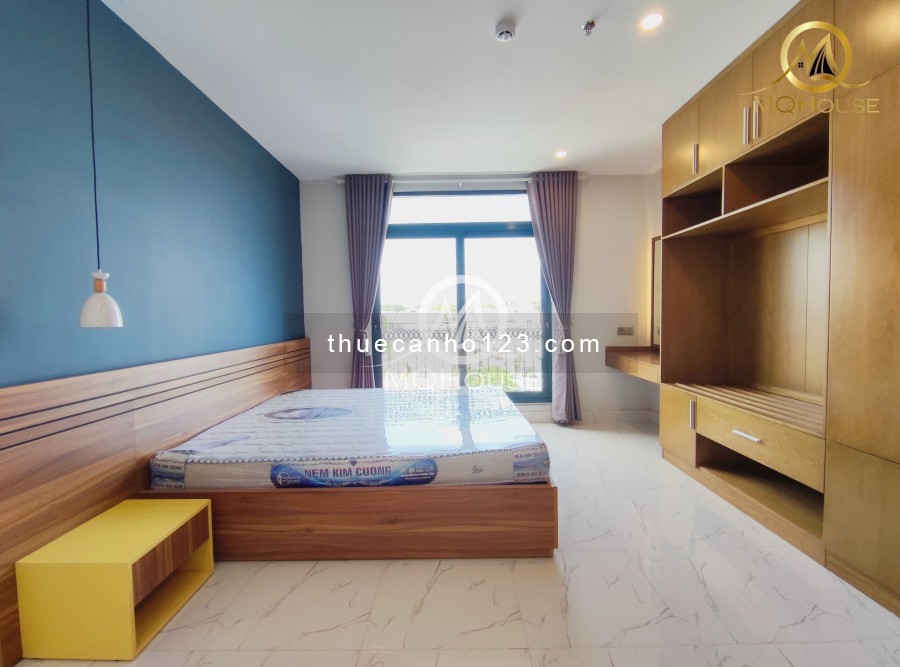 Cho thuê căn hộ cao cấp 1PN, gần CV Gia Định, new 100% full nội thất 9 tr
