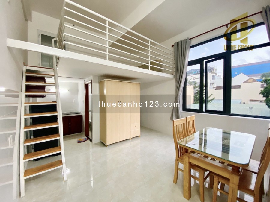 Cho thuê căn duplex tại Quận 7, 30m2 cửa sổ, ban công gần nguyễn thị Thập, Lotte