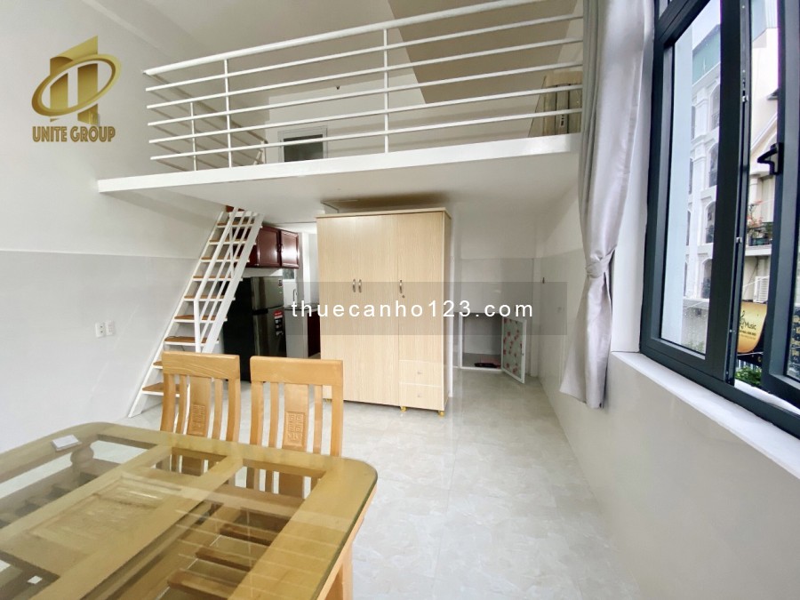 Cho thuê căn duplex tại Quận 7, 30m2 cửa sổ, ban công gần nguyễn thị Thập, Lotte