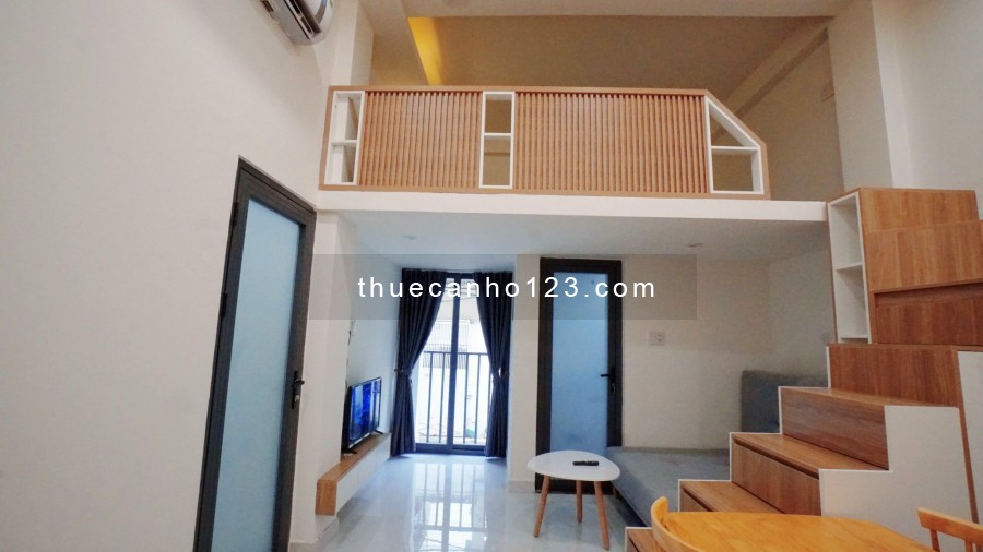 Trần Xuân Soạn - Q7 cho thuê căn hộ duplex ban công full nội thất