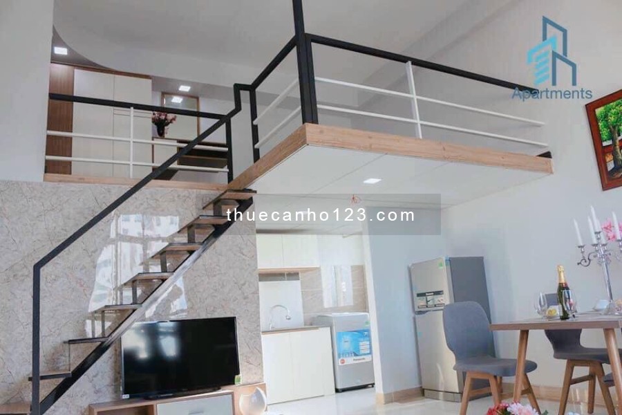 Căn hộ dịch vụ siêu hot, đầy đủ nội thất, thiết kế hiện đại, Nguyễn Thị Thập Q7