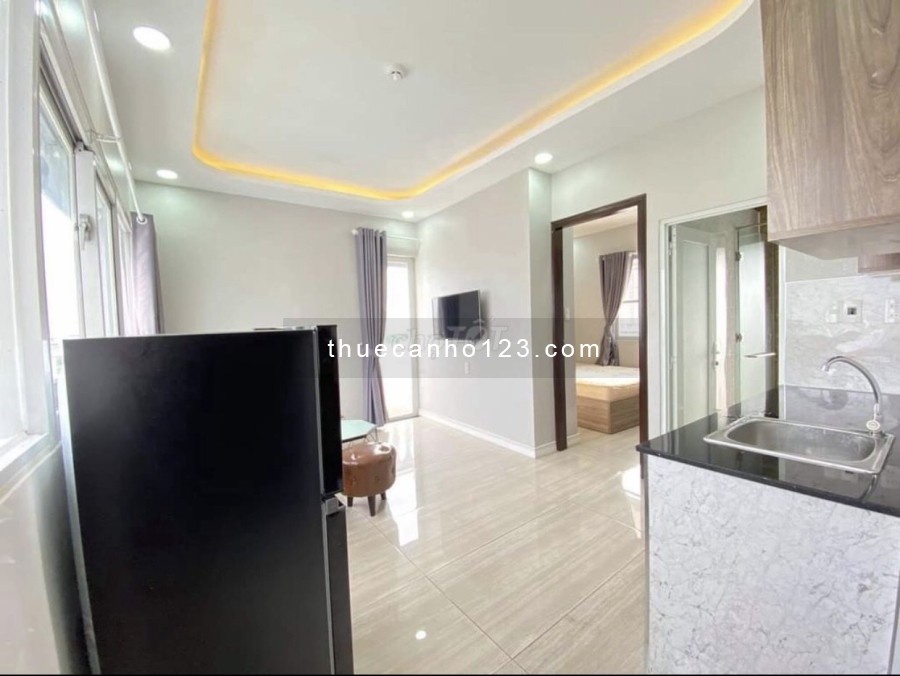Cho thuê căn hộ 35m2 quận Tân Phú, đầy đủ nội thất