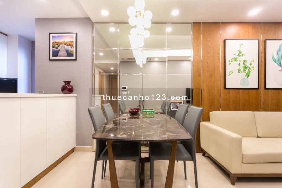 Cho thuê căn hộ chung cư cao cấp River Gate diện tích 98m2, 3pn, 2wc