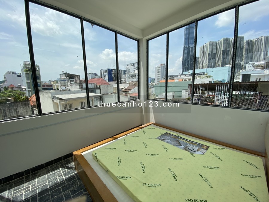 Cho thuê căn hộ cao cấp full nội thất view Landmark tại Quận Bình Thạnh. Giá chỉ 5,4Tr/Tháng