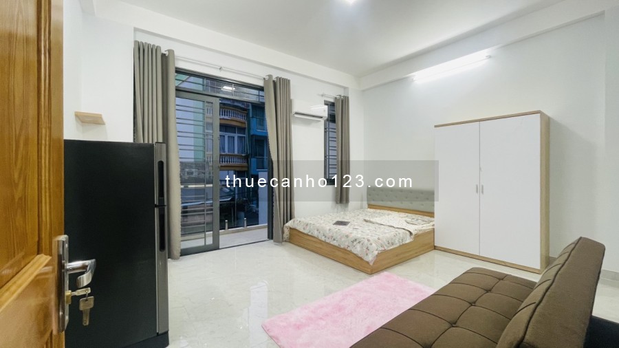 CHDV 35m2 có balcony lớn, Full Nội thất, Căn Hộ Mới Tinh Trung Tâm Phú Nhuận