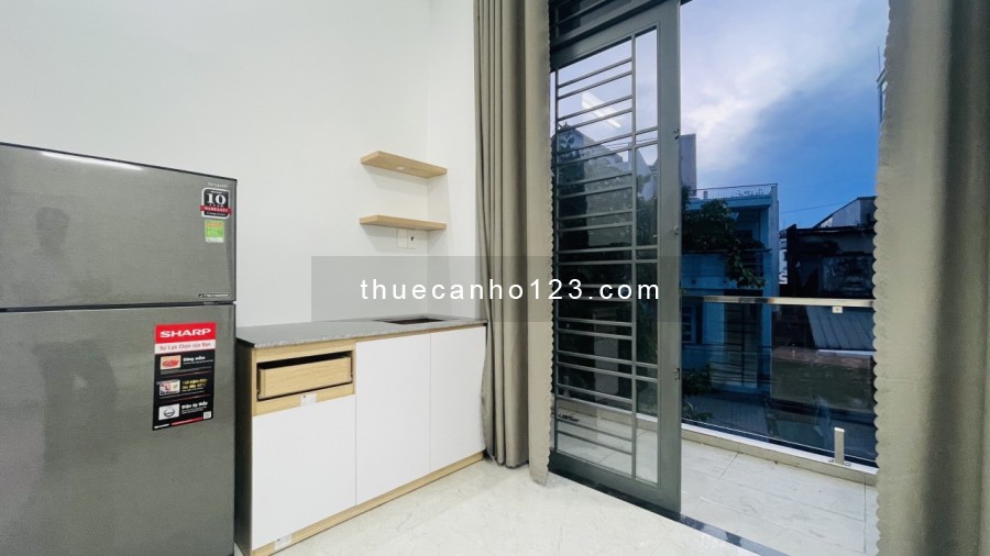 CHDV 35m2 có balcony lớn, Full Nội thất, Căn Hộ Mới Tinh Trung Tâm Phú Nhuận