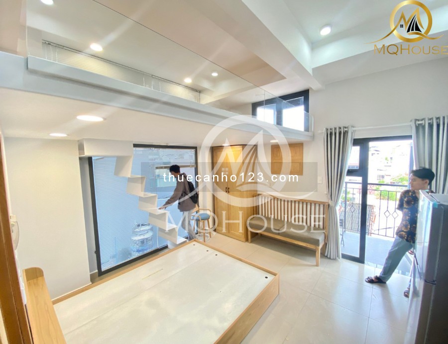 Cho thuê căn hộ Duplex cao cấp có Balcon giá tốt nhất thị trường