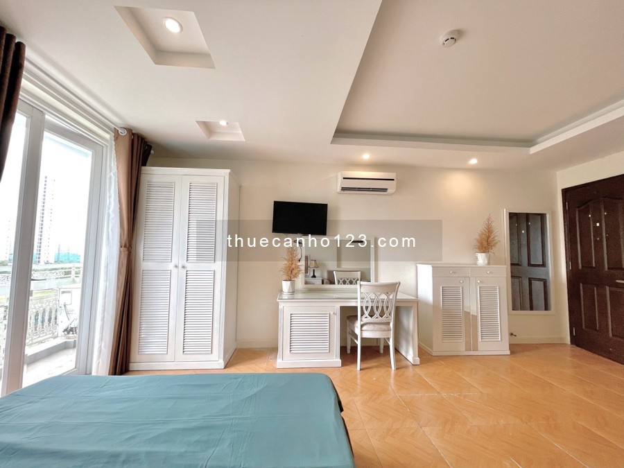 Studio full NT BANCONG Siêu Thoáng gần Crescent Mall, PMH QUẬN 7