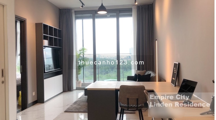 Empire City cho thuê căn hộ 1pn nt đẹp diện tích 64m2 giá thuê 22 Triệu/Tháng bao phí