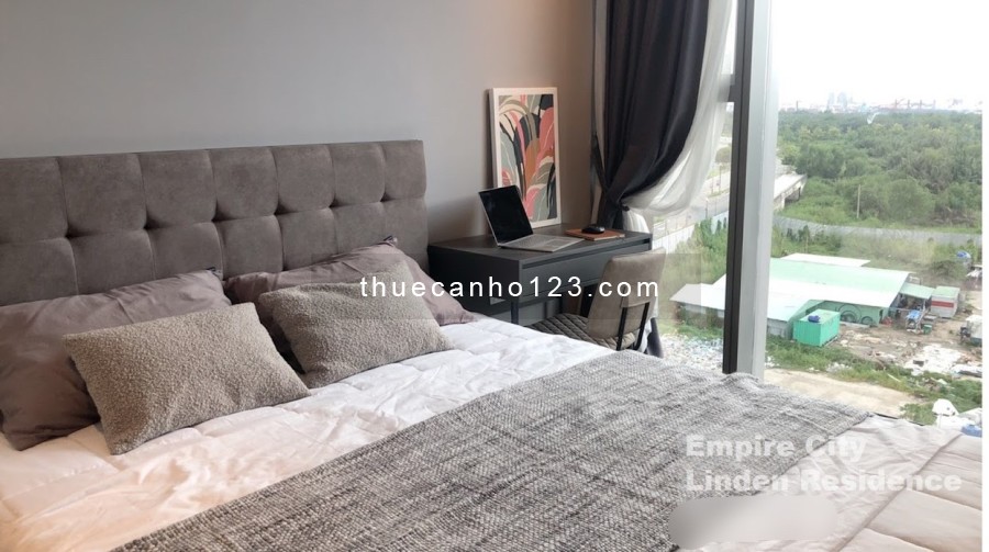 Empire City cho thuê căn hộ 1pn nt đẹp diện tích 64m2 giá thuê 22 Triệu/Tháng bao phí