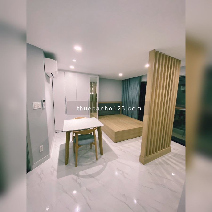 Căn hộ mới khai trương Chu Văn An Bình Thạnh cửa sổ ban công 45m2 penthouse