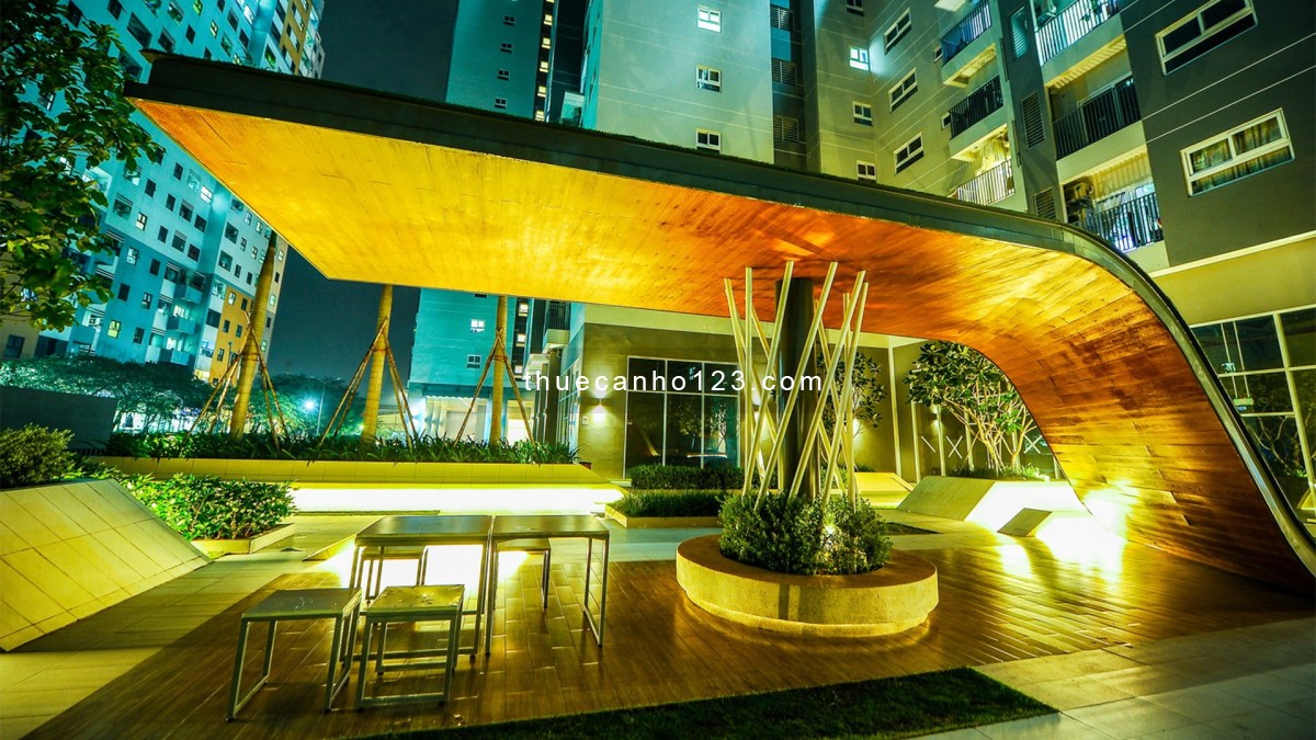 Cho thuê chung cư Tân Mai, 46m2, lầu 2, view công viên, mặt tiền Quốc Lộ 1A