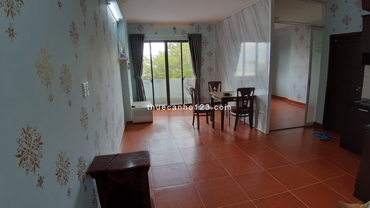 Cho thuê chung cư Tân Mai, 46m2, lầu 2, view công viên, mặt tiền Quốc Lộ 1A