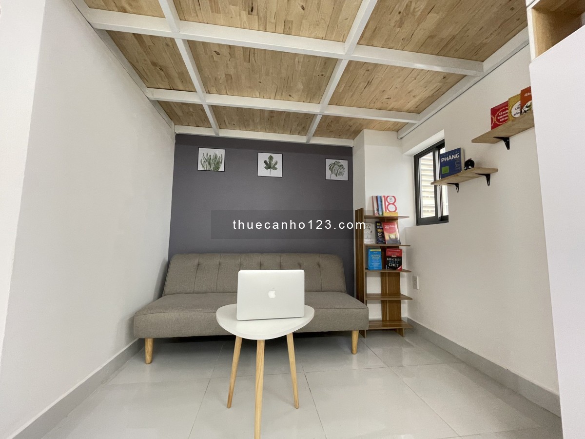 Căn hộ Duplex 30m2, rộng rãi ban công lớn__Full nội thất kế trường ĐH UEF, Hồng Bàng, Ngã Tư Hàg Xan