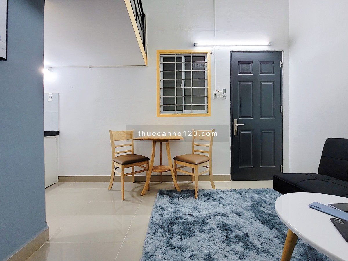 Cho thuê căn hộ Duplex full nội thất mới ngay cầu Hoàng Hoa Thám, Bàu Bàng, Etown