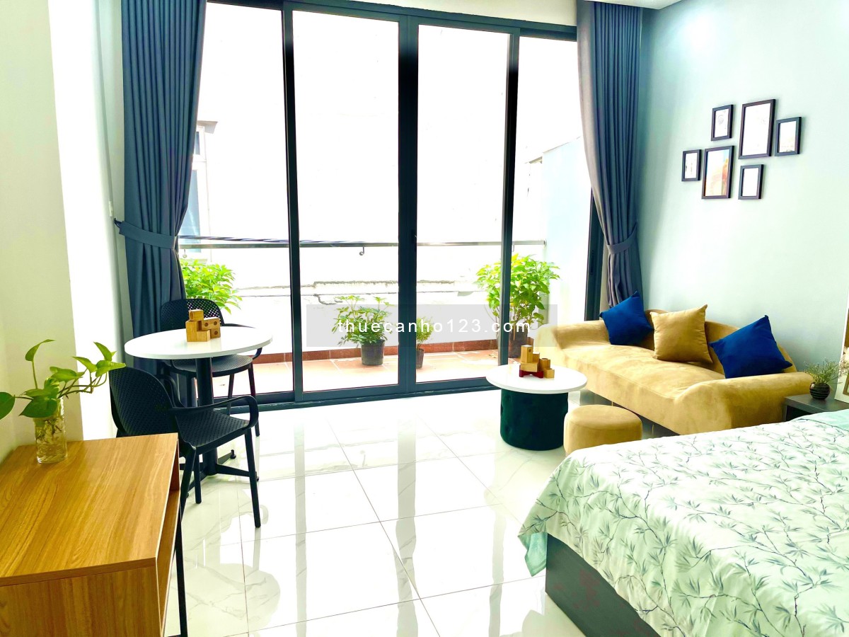 Căn hộ 1 phòng ngủ Balcon lớn, Quận Phú Nhuận