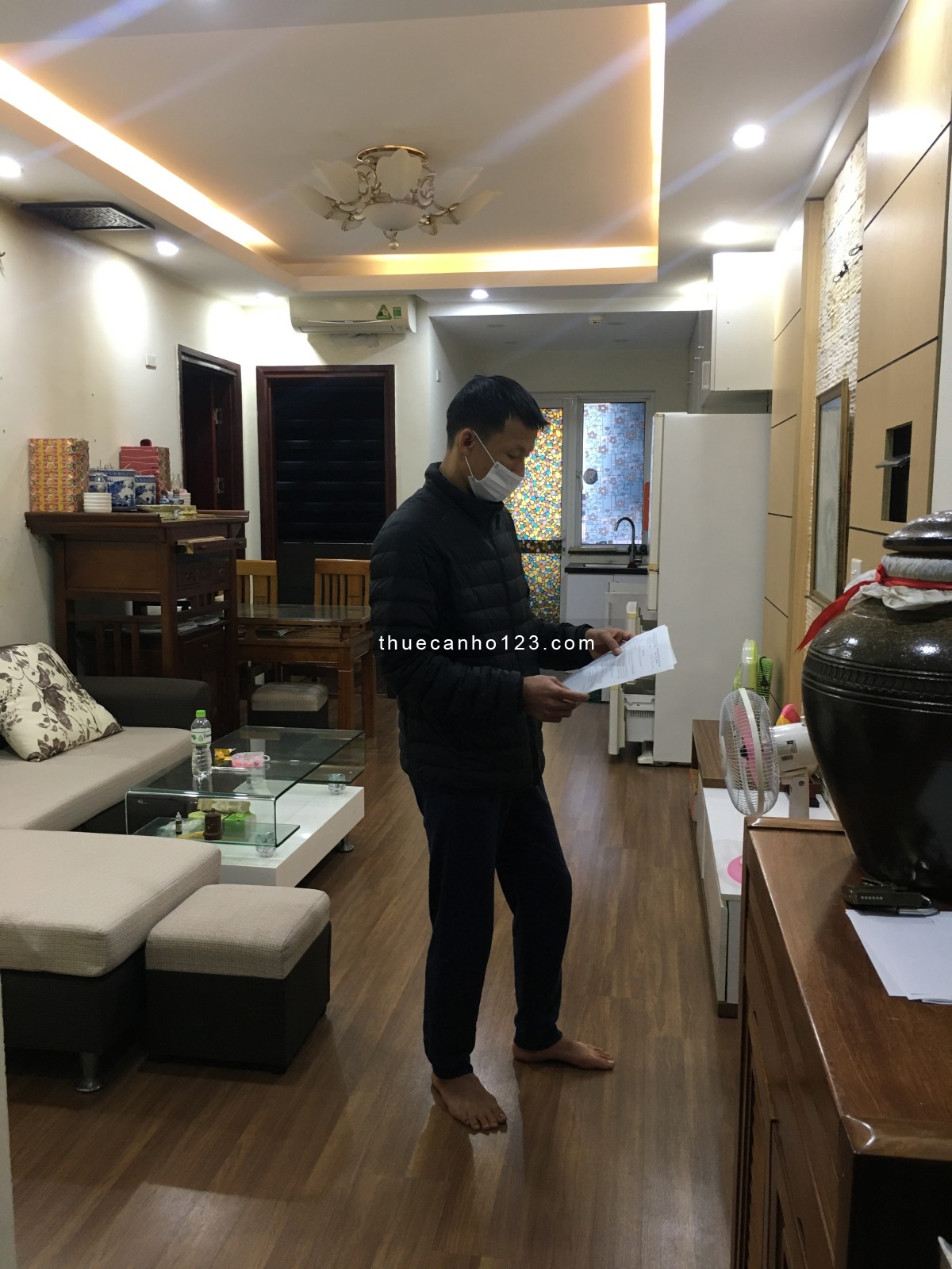 Cho thuê căn hộ Lucky tại 30 Phạm Văn Đồng full nội thất - chính chủ