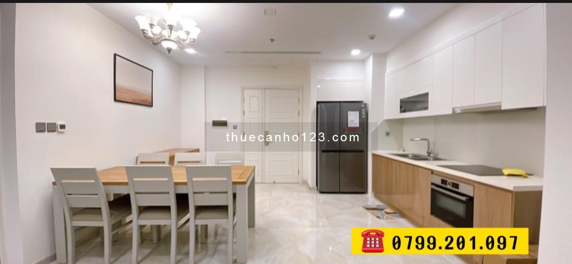 Cho thuê căn hộ cao cấp tại chung cư Vinhomes Golden River trung tâm Quận 1. Dt 96m2