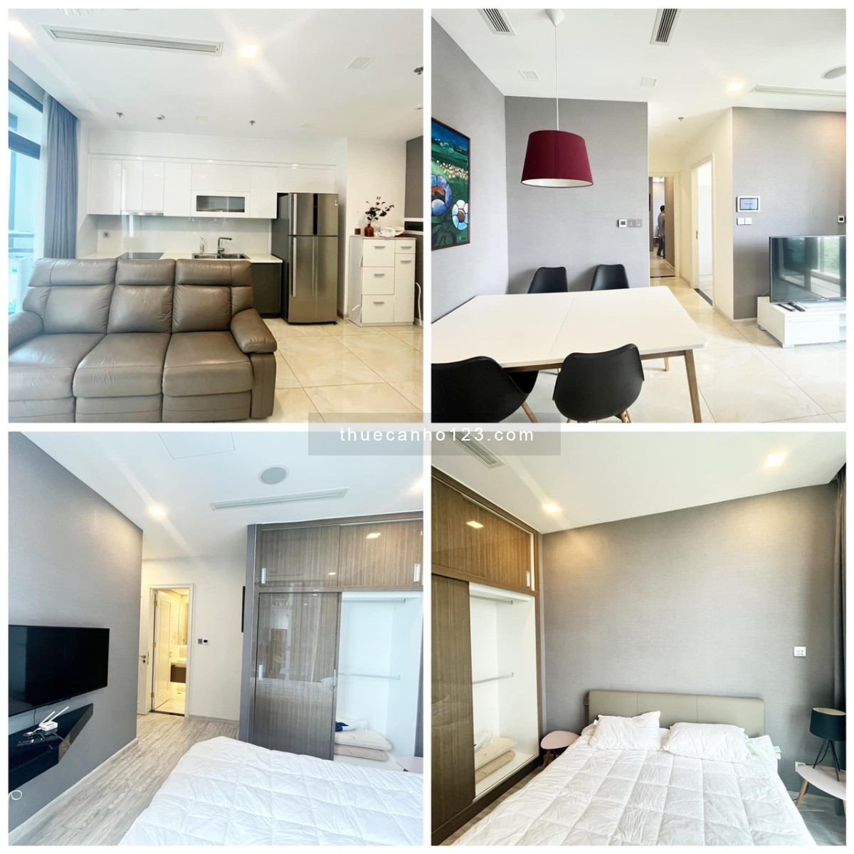 Cho thuê căn hộ cao cấp tại Vinhomes Golden River 2PN + 2WC Full nội thất