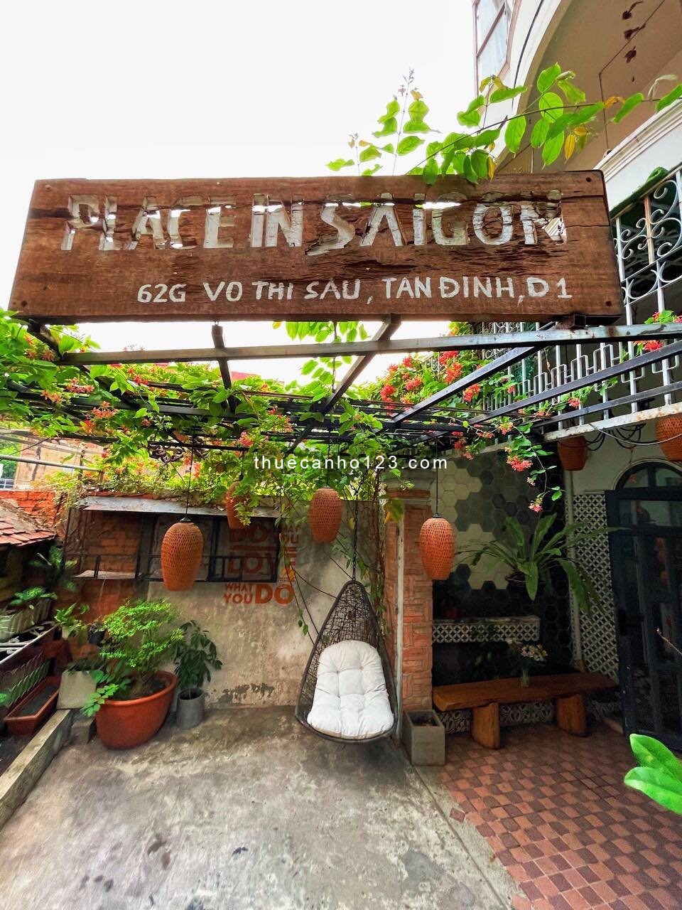 Căn hộ vintage Siêu xinh ngay trung tâm Sài Gòn giá tốt