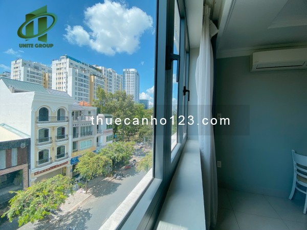Cho thuê căn hộ Studio cửa sổ lớn bao phí tại Đường Cao Triều Phát, Phường Tân Phong, Quận 7