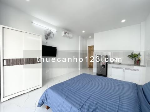 Q7 Căn hộ Studio full nội thất, ban công, cửa sổ lớn, gần Lotte Mart, ĐH Tôn Đức Thắng, ĐH RMIT