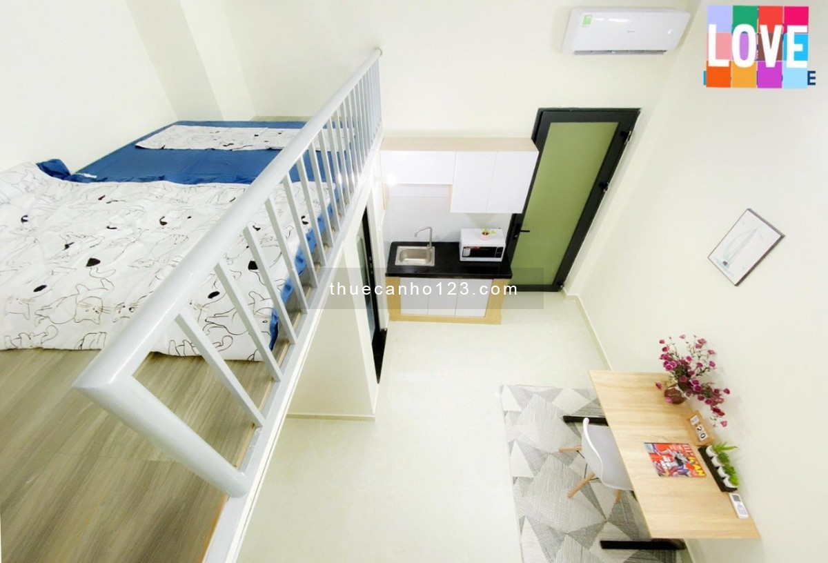 Căn hộ Duplex Full nội thất ngay Etown Cộng Hòa, Nhất Chi Mai