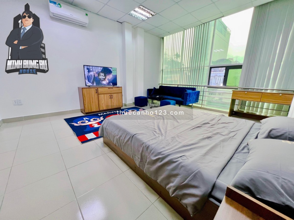 Cho thuê căn hộ dịch vụ 1 phòng ngủ, đủ nội thất tại Phan Đình Phùng, Phú Nhuận