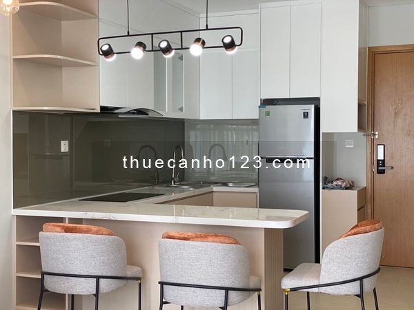 Cho thuê 1PN Đảo Kim Cương 55m2, view sông, giá 17tr/th