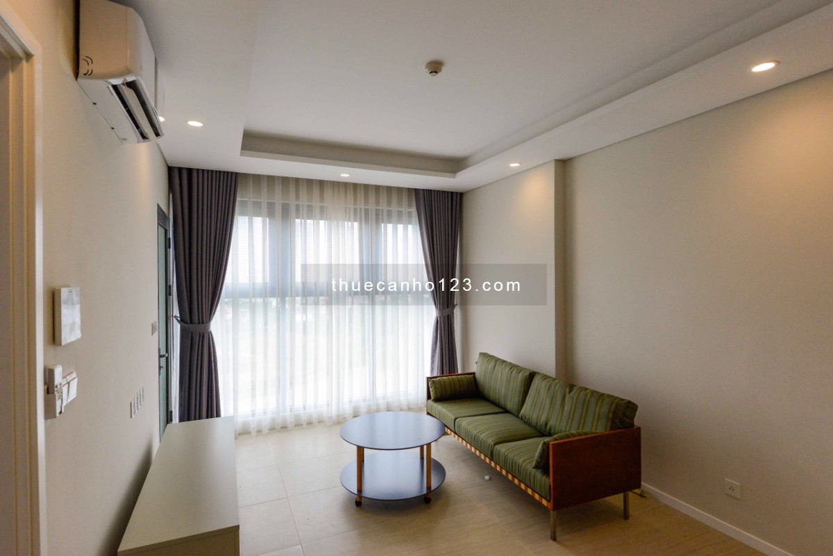 Cho thuê 1PN Đảo Kim Cương 55m2, view sông, giá 17tr/th