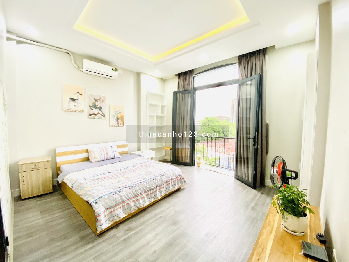 Studio full nội thất có bancon thoáng mát ngay Nguyễn Trãi Quận 1