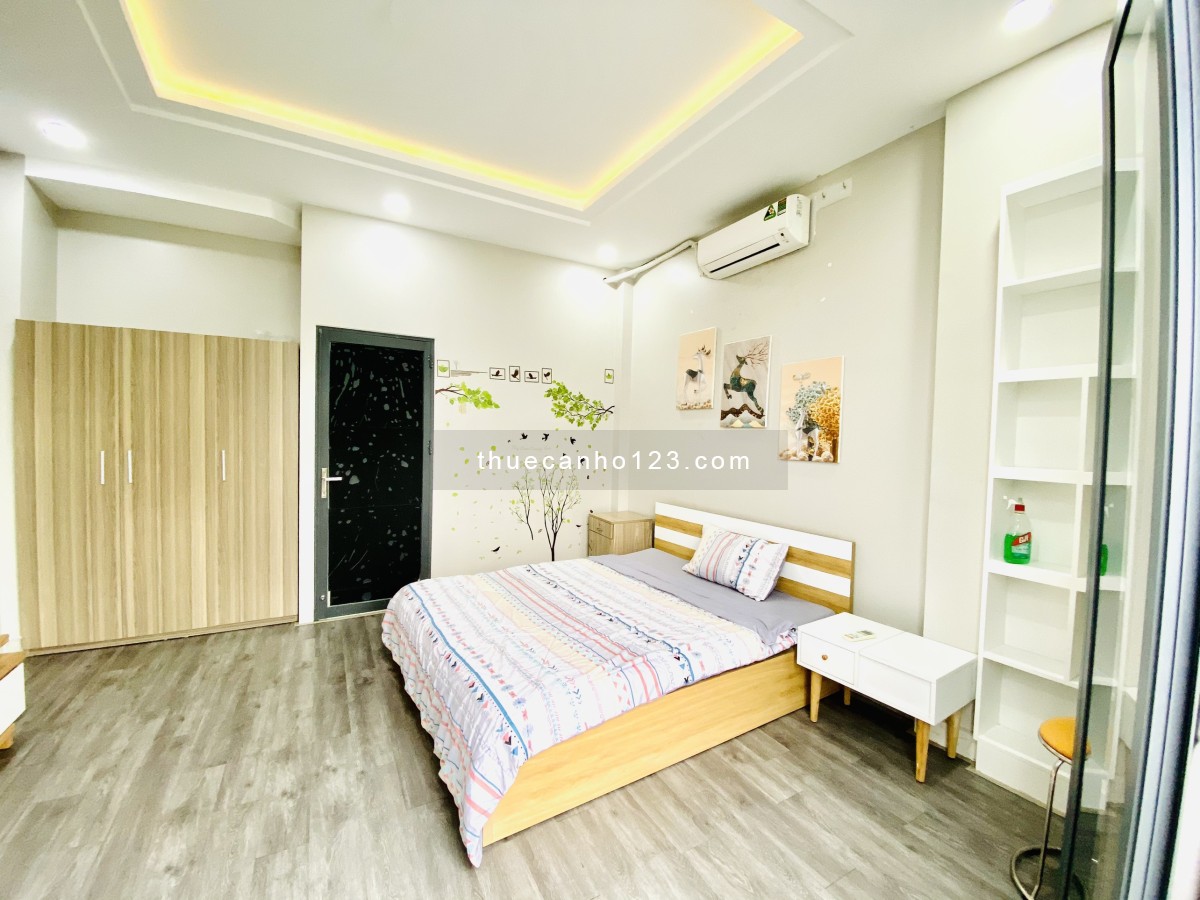 Studio full nội thất có bancon thoáng mát ngay Nguyễn Trãi Quận 1