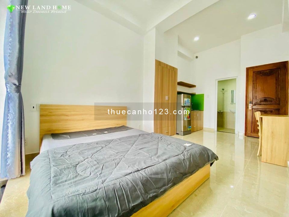 Cho thuê căn hộ Studio full nội thất có bancol gần sân bay