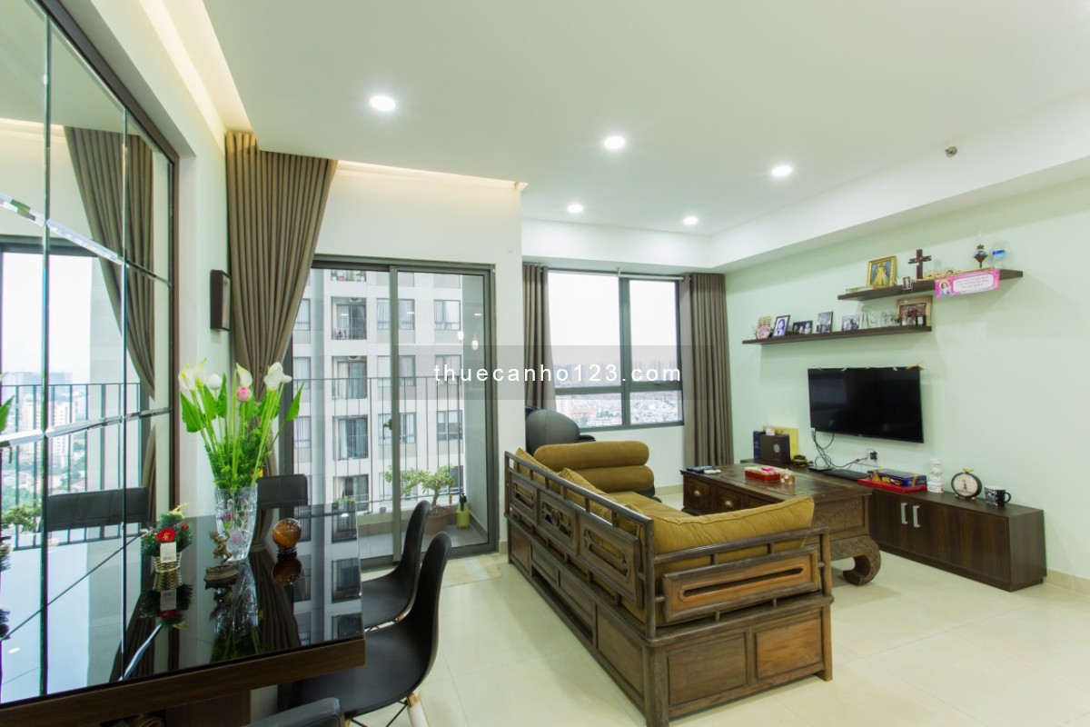 Masteri Thảo Điền cần cho thuê căn hộ 72m2, 2 phòng ngủ, nội thất đẹp
