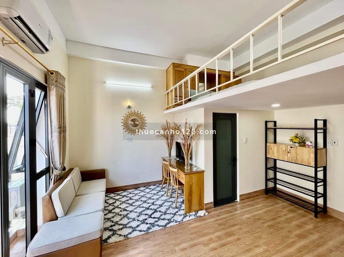 Căn Hộ Duplex Cao cấp, Có Bacon lớn  Máy giặt riêng