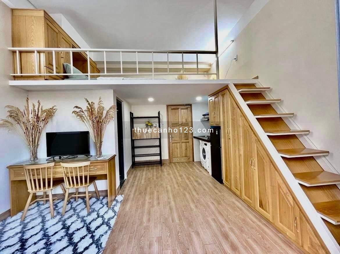 Căn Hộ Duplex Cao cấp, Có Bacon lớn  Máy giặt riêng