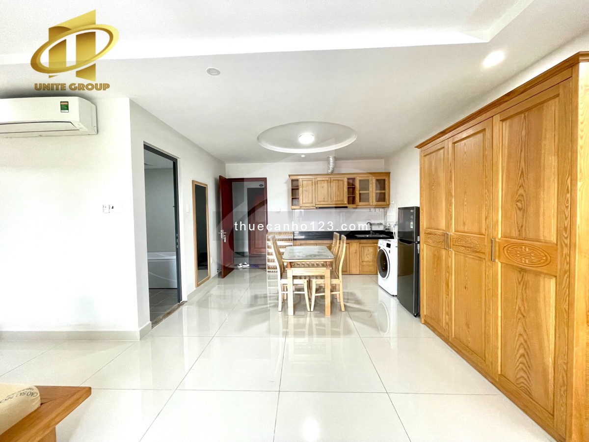 Căn hộ studio, 40m2, máy giặt, cửa sổ, full nội thất, Gần RMIT, TĐT Him Lam, Quận 7