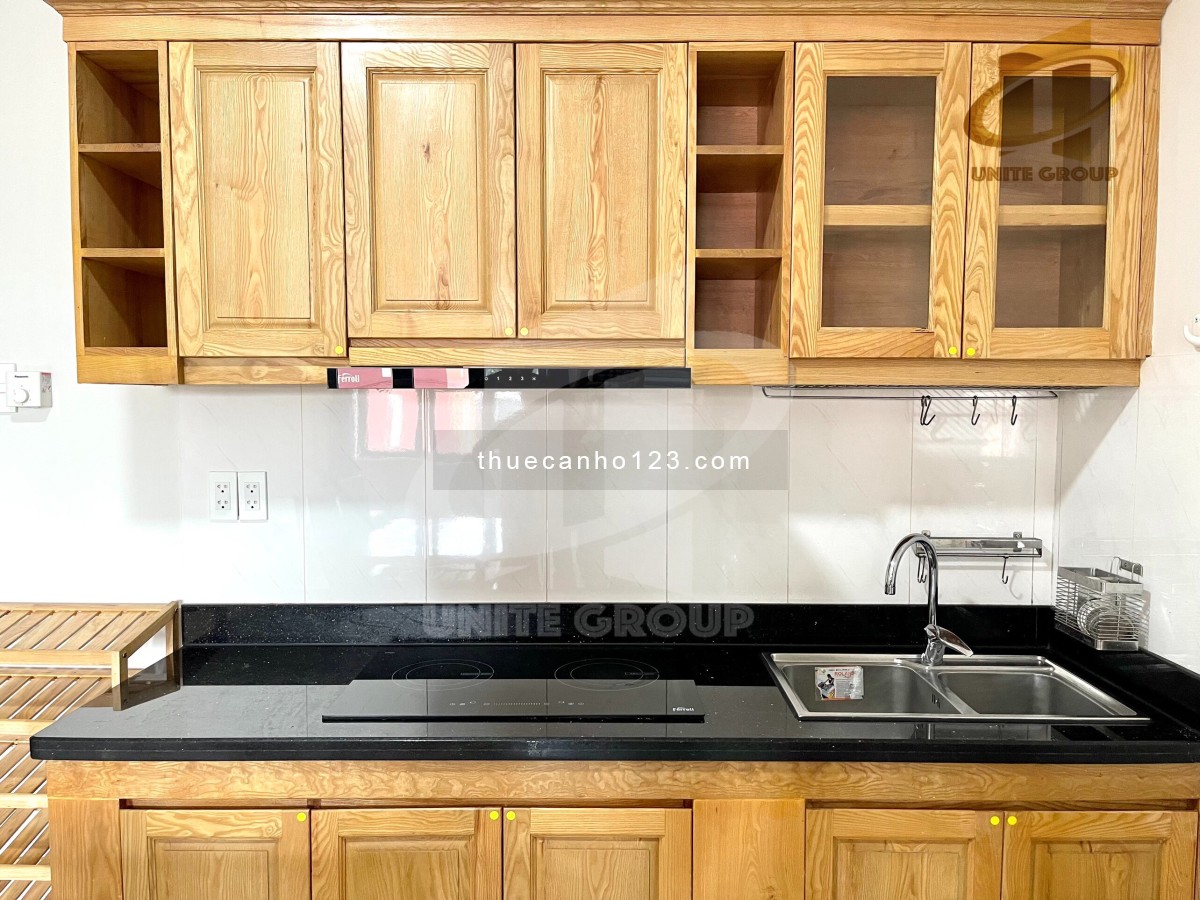 Căn hộ studio, 40m2, máy giặt, cửa sổ, full nội thất, Gần RMIT, TĐT Him Lam, Quận 7