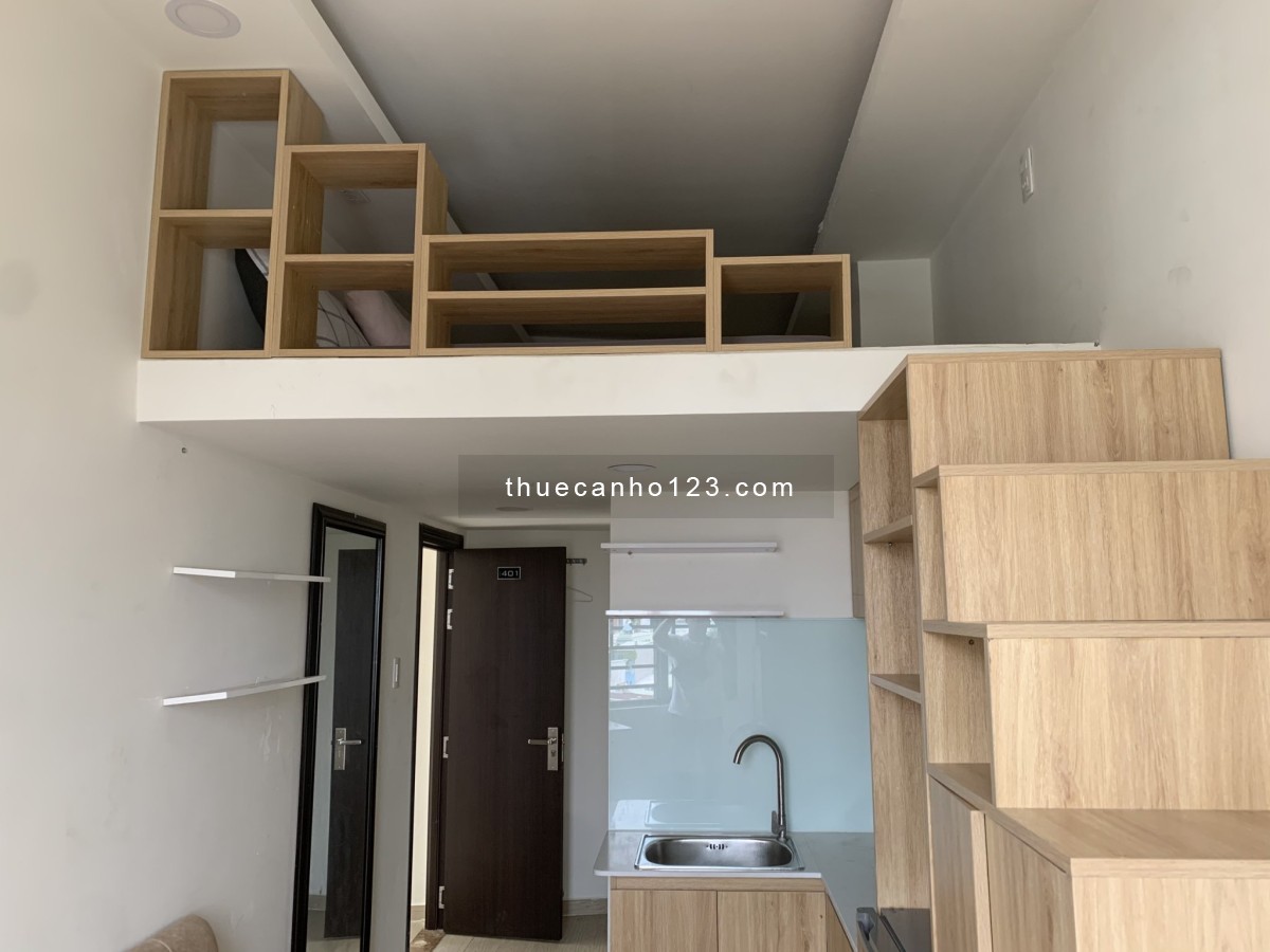 Q4 Căn hộ Duplex full nội thất, an ninh, sạch gần cầu Khánh Hội, ĐH Luật