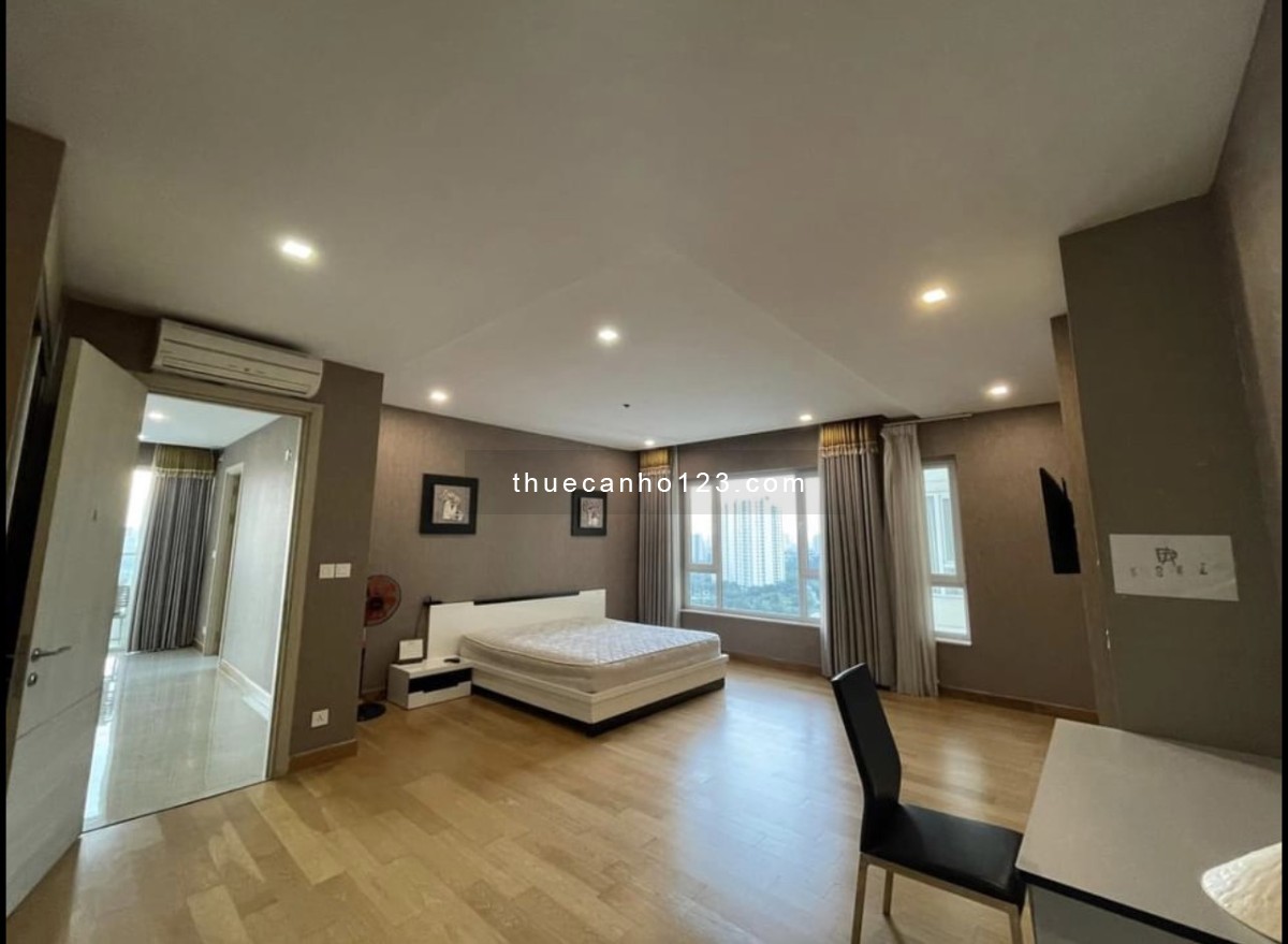 Cho thuê căn 3Phòng ngủ tại Đảo Kim Cương - DT siêu lớn 250m2 - view Sông SG full nhà - full NT đẹp