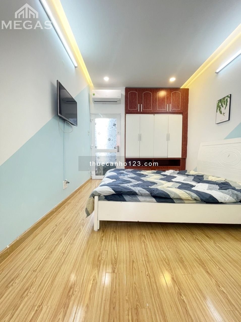Phòng ngủ tách bếp 40m2 - Full nội thất - Gần Đại học Văn Lang CS1