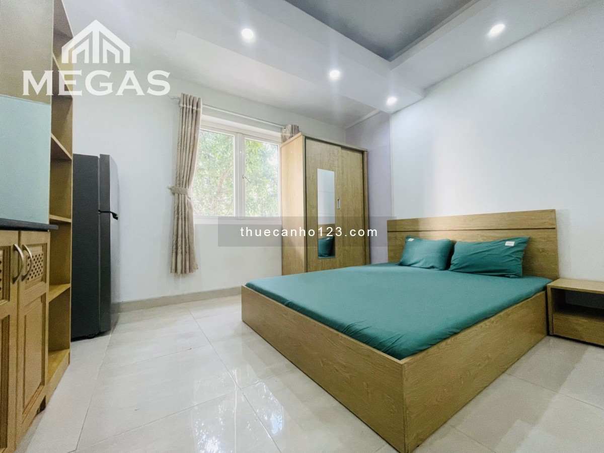 Căn hộ quận 3, Cửa sổ thoáng, Đủ nội thất, VX Dân Chủ, Giáp Bình Thạnh, NTMK, Quận 10