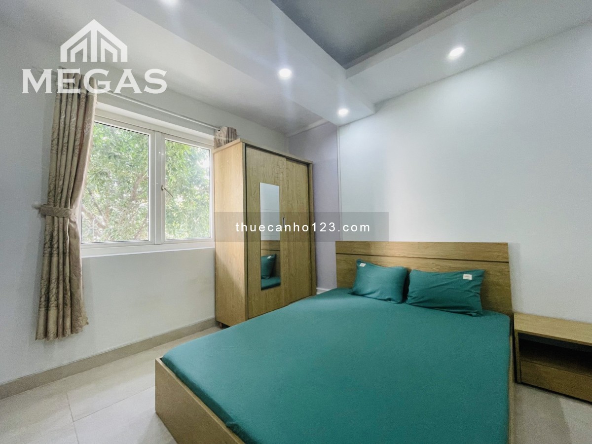 Căn hộ quận 3, Cửa sổ thoáng, Đủ nội thất, VX Dân Chủ, Giáp Bình Thạnh, NTMK, Quận 10