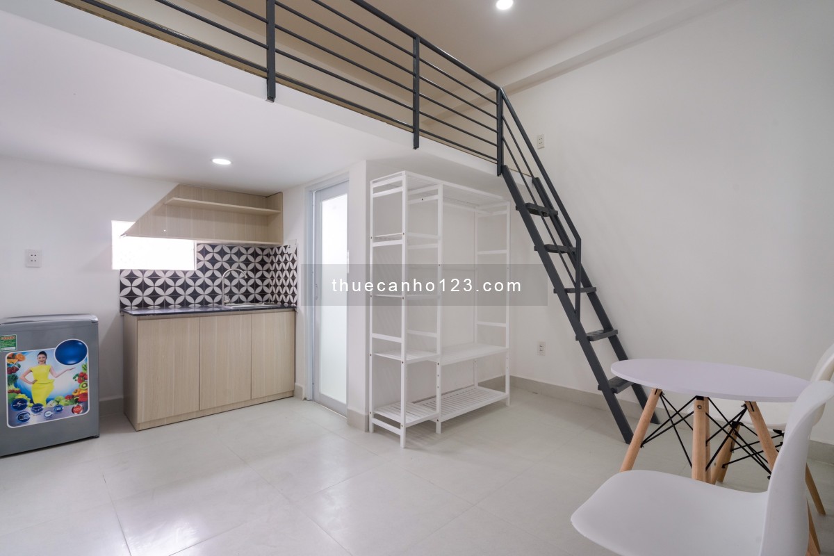 Bình Thạnh Căn Hộ Duplex full nội thất sạch đẹp, an ninh gần Chợ Cây Thị, cầu Băng Ky