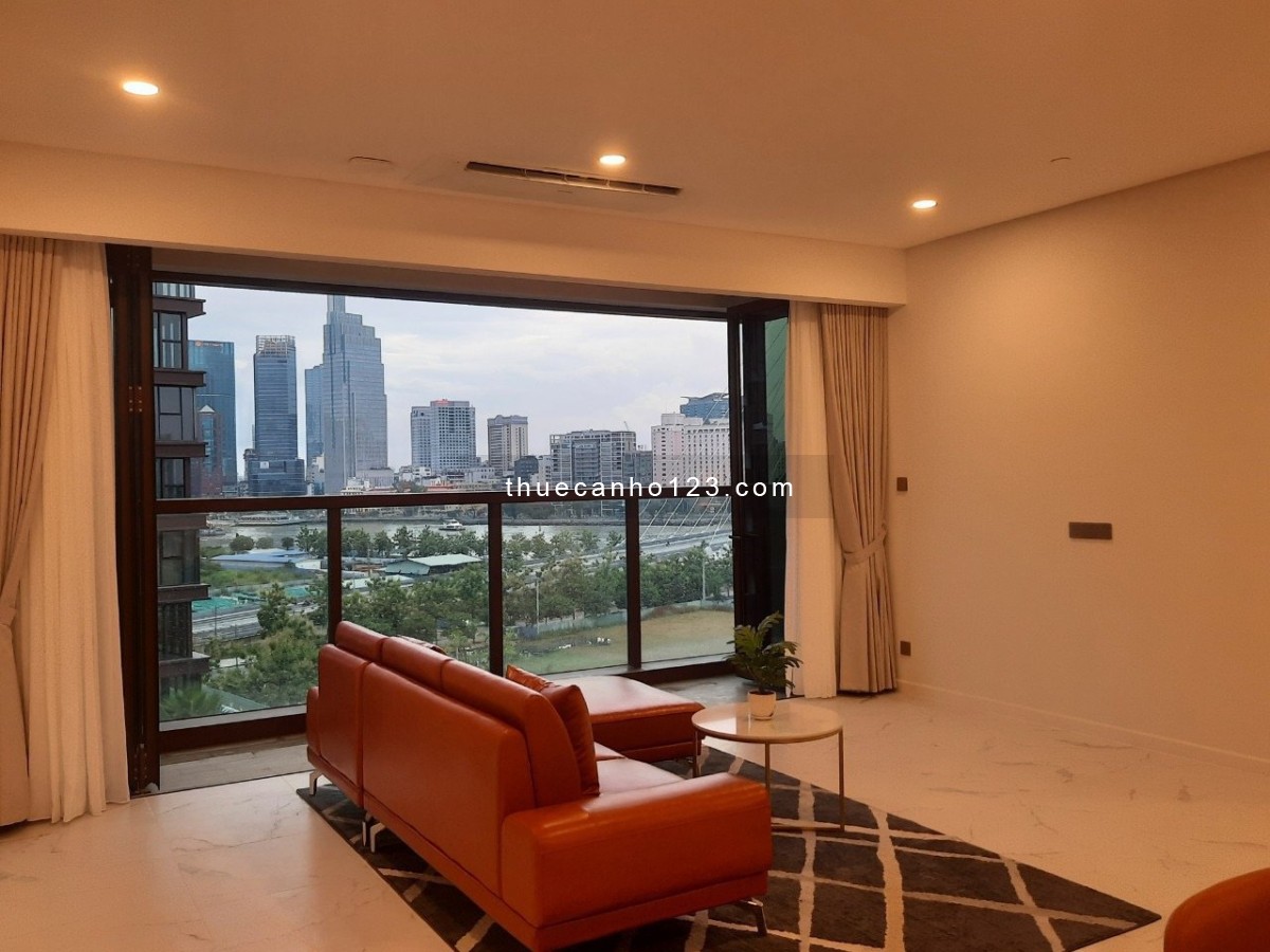 Cho Thuê Căn Hộ Chung Cư The Metropole Thủ Thiêm, 3pn, 104m², nhà đẹp như hình