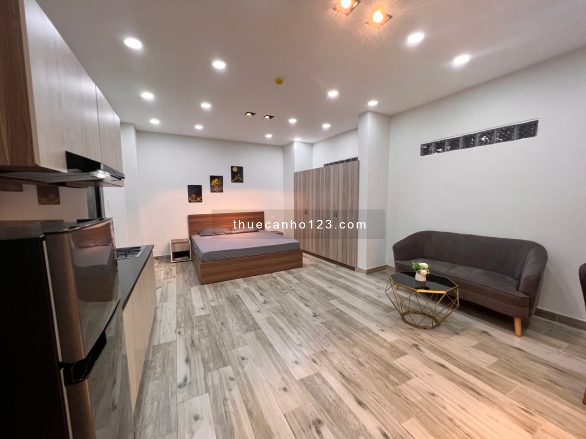 New Studio full Nội Thất Cao Cấp, phòng GYM, Ngay khu ăn uống D2 gần trường ĐH Hutech