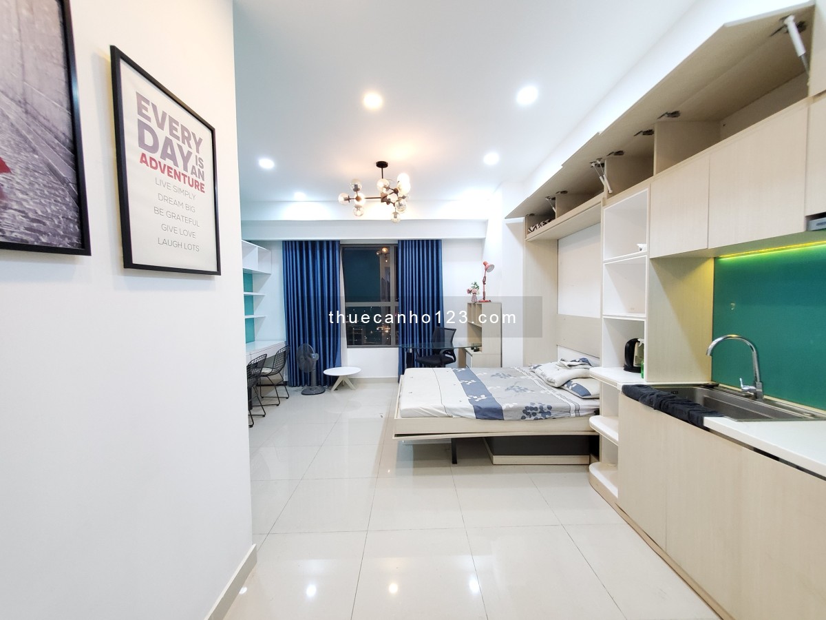 Căn Hộ Studio The Sun Avenue Cho Thuê Giá 9,5 Triệu, Nội Thất Full - 32m2