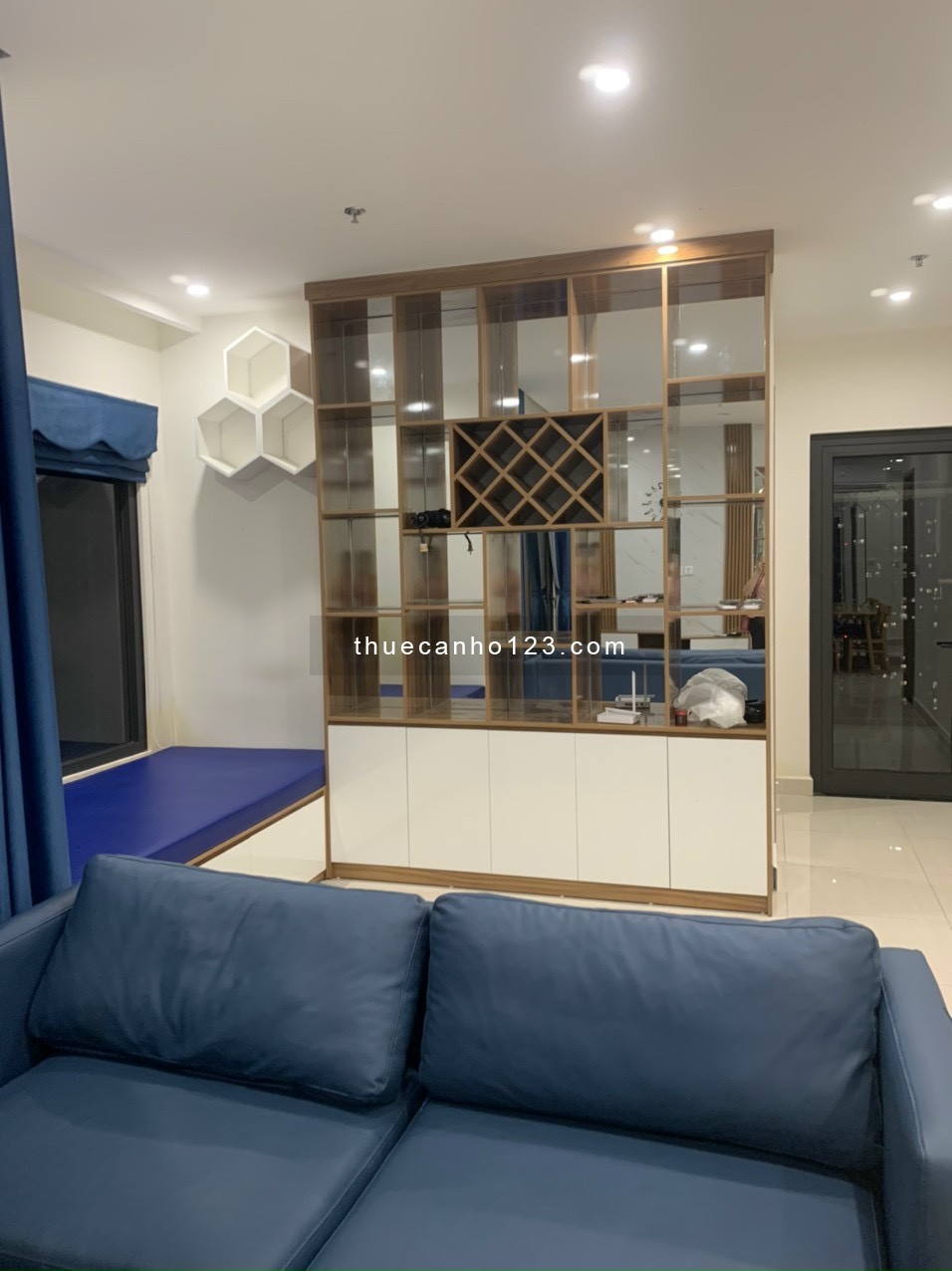 Vinhomes Smart City cho thuê căn hộ 2 ngủ +1 2 wc 68m2 full nội thất giá tốt 13tr/th